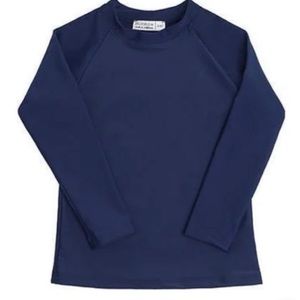 Minnow Swim Rashguard in Navy Size 2T
